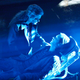 Jones (Barbara Sukowa) and Cole (Aaron Stanford), savior and sacrifice (Ben Mark Holzberg/Syfy)